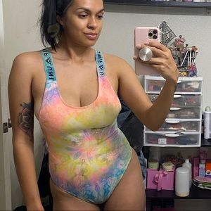 UNIF tye dye bathing suit never worn